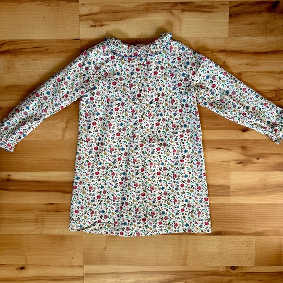 Classic Prep Floral Long Sleeve Dress - Picture 3 of 3